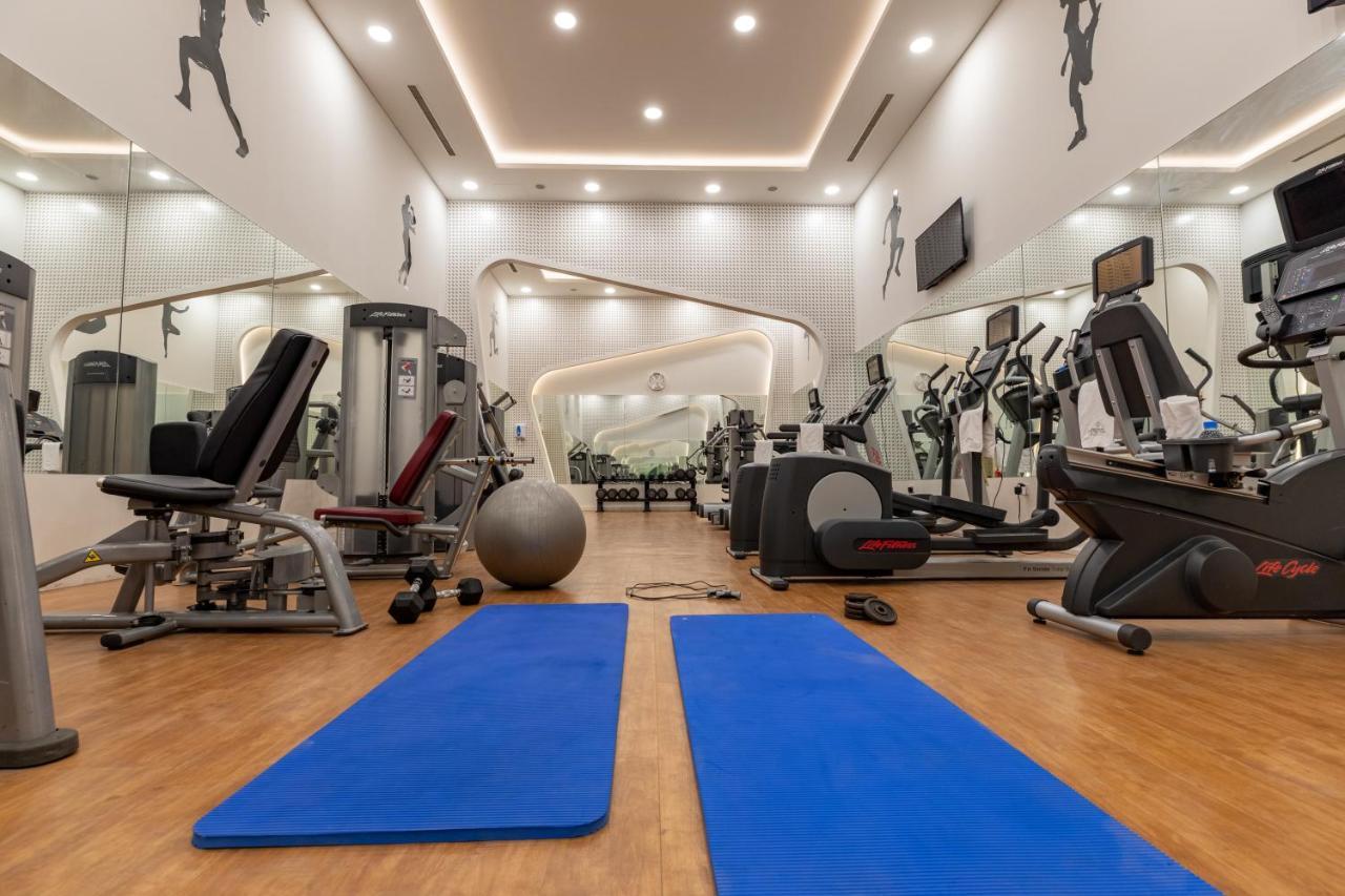 شاطئ سيلين,من منتجعات مروب مسيعيد المظهر الخارجي الصورة The gym at the hotel